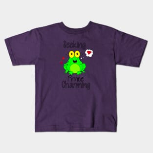 Seeking Prince Charming Kids T-Shirt